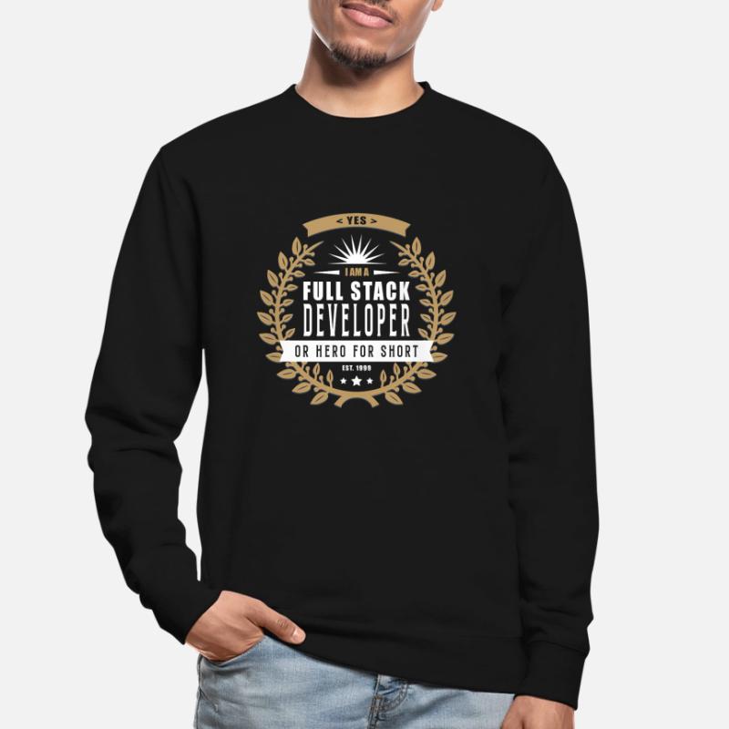 L’enfer des développeurs Full Stack Sweat-shirt Unisexe