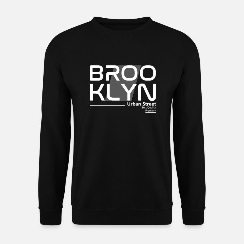 Brooklyn - Unisex Pullover - Schwarz