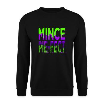 beard birthday present cool christmas awkward - Unisex Pullover - Schwarz - Vorne - Alina (178cm) & Michal (187cm)