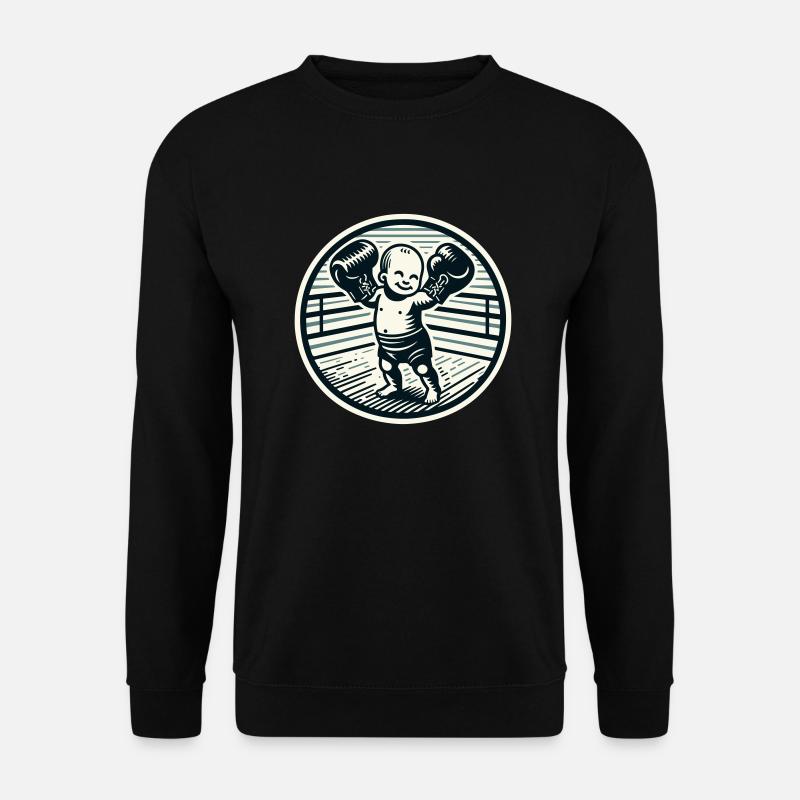 Kleiner Boxer Champion - Unisex Pullover - Schwarz