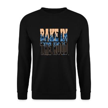 Pampered Chef Cook Cool Chef Curry Happy - Unisex Sweatshirt - black - Front - Alina (178cm) & Michal (187cm)