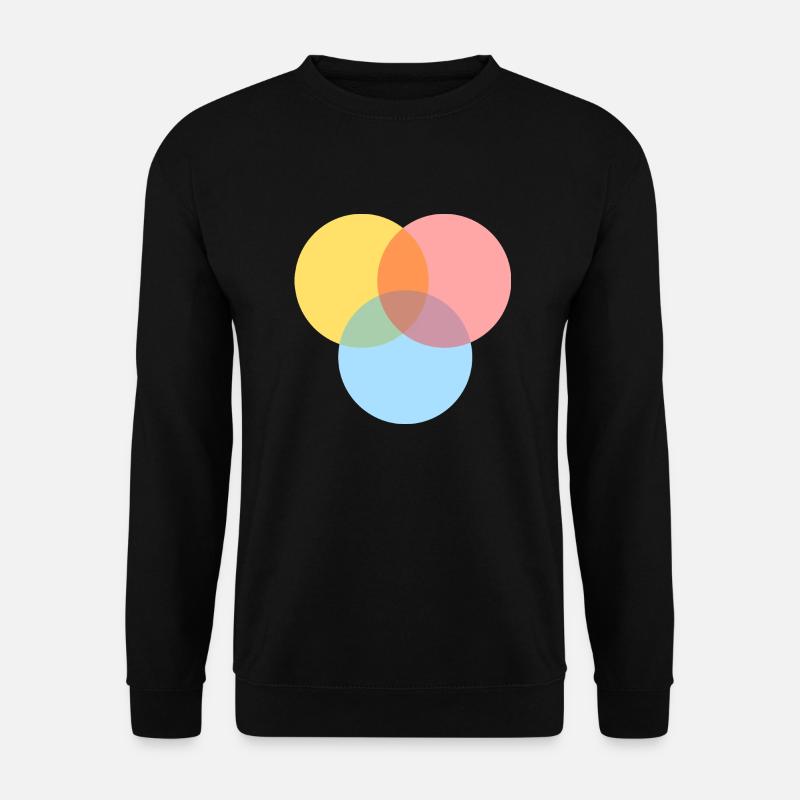 Couleurs de base - Sweat-shirt Unisexe - noir
