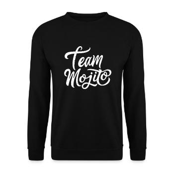 Team mojito - Sweat-shirt Unisexe - noir - Devant - Alina (178cm) & Michal (187cm)