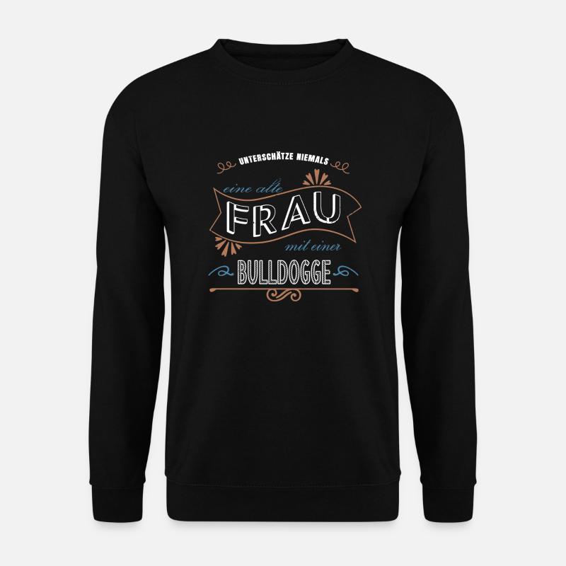 feminist großmama bodypositivity cool 2018 - Unisex Pullover - Schwarz