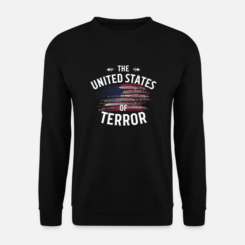 The United States Of Terror - Unisex Pullover - Schwarz