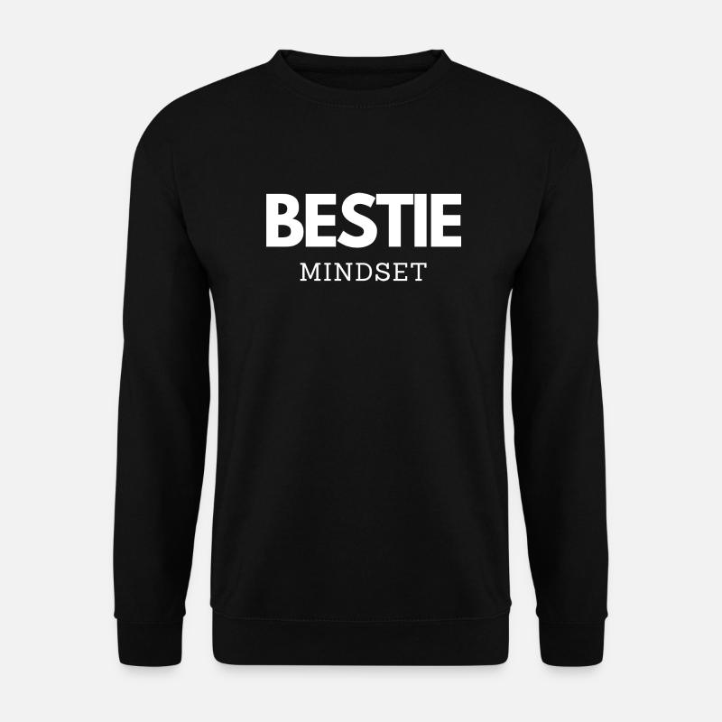BESTIE MINDSET - Unisex Pullover - Schwarz