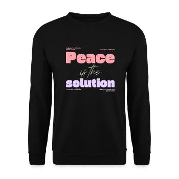 Mental Health - Unisex Sweatshirt - black - Front - Alina (178cm) & Michal (187cm)