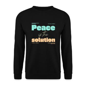 Mental Health - Unisex Sweatshirt - black - Front - Alina (178cm) & Michal (187cm)