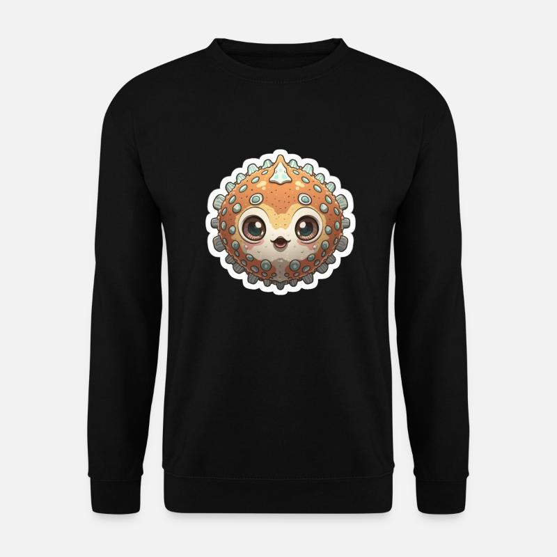 Pufferfish Lover - Unisex Sweatshirt - black