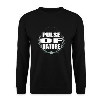 Idée cadeau geek Idée cadeau d’anniversaire cool - Sweat-shirt Unisexe - noir - Devant - Alina (178cm) & Michal (187cm)