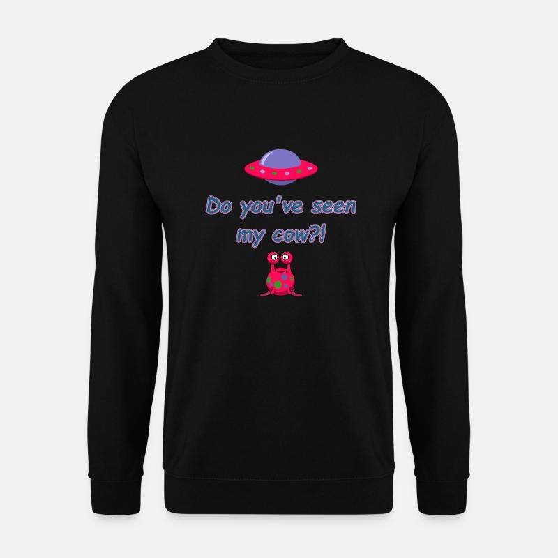 seen my cow - Unisex Pullover - Schwarz