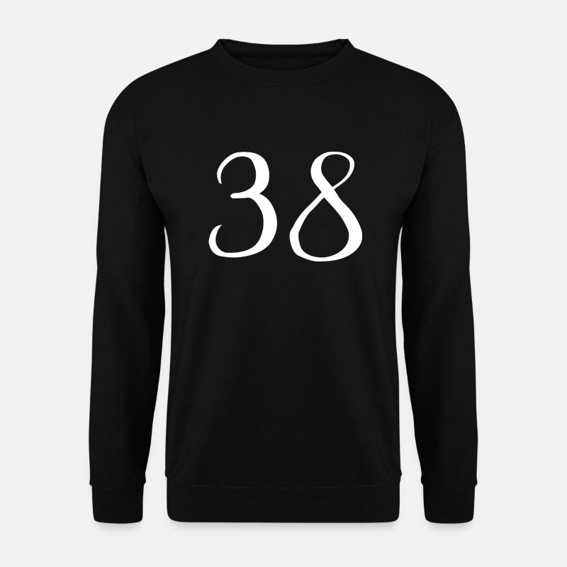 38 - Unisex Pullover - Schwarz