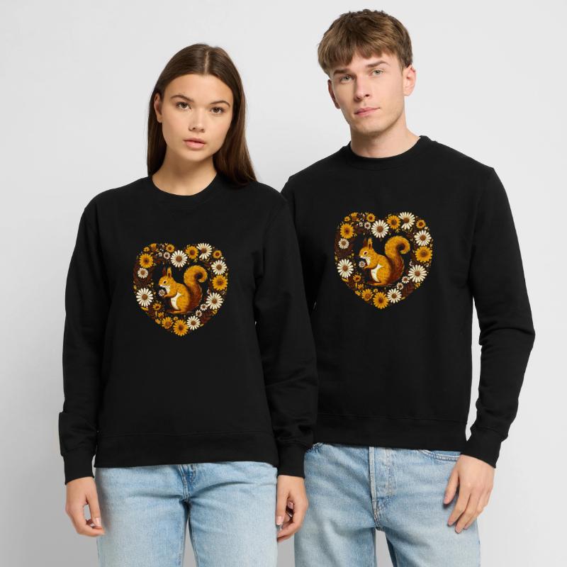 Red Squirrel Unisex Sweatshirt