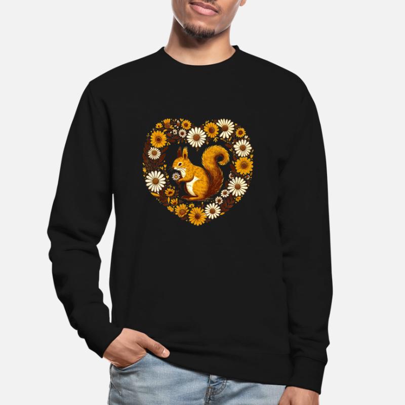 Red Squirrel Unisex Sweatshirt