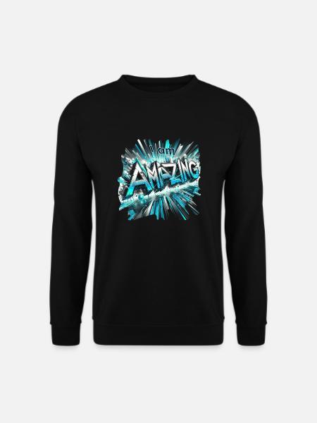 amazing - Unisex Pullover - Schwarz