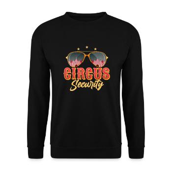 Cirque Sécurité Costume Thème Party Actes - Sweat-shirt Unisexe - noir - Devant - Alina (178cm) & Michal (187cm)