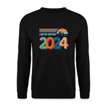 Limitierte Auflage 2024 - Unisex Pullover - Schwarz - Vorne - Alina (178cm) & Michal (187cm)