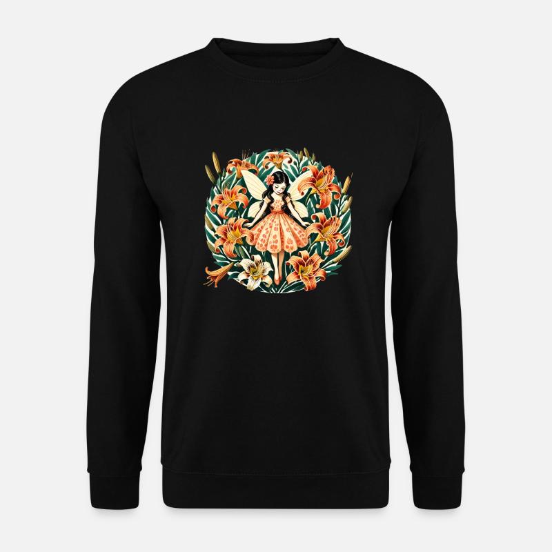Tiger Lily Fee - Unisex Pullover - Schwarz