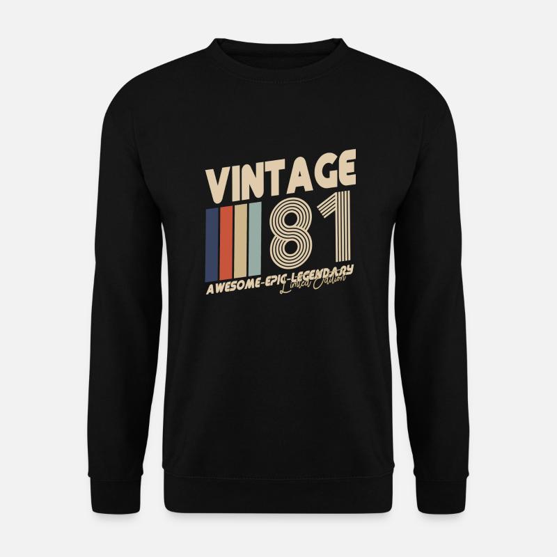 1981 - Unisex Sweatshirt - black