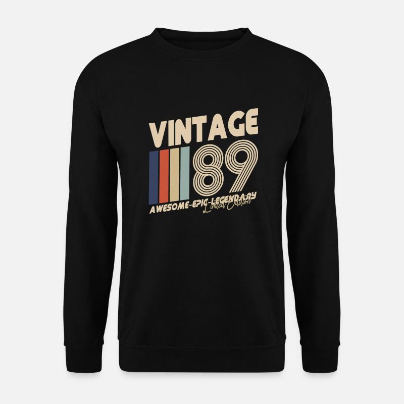 1989 - Unisex Pullover - Schwarz