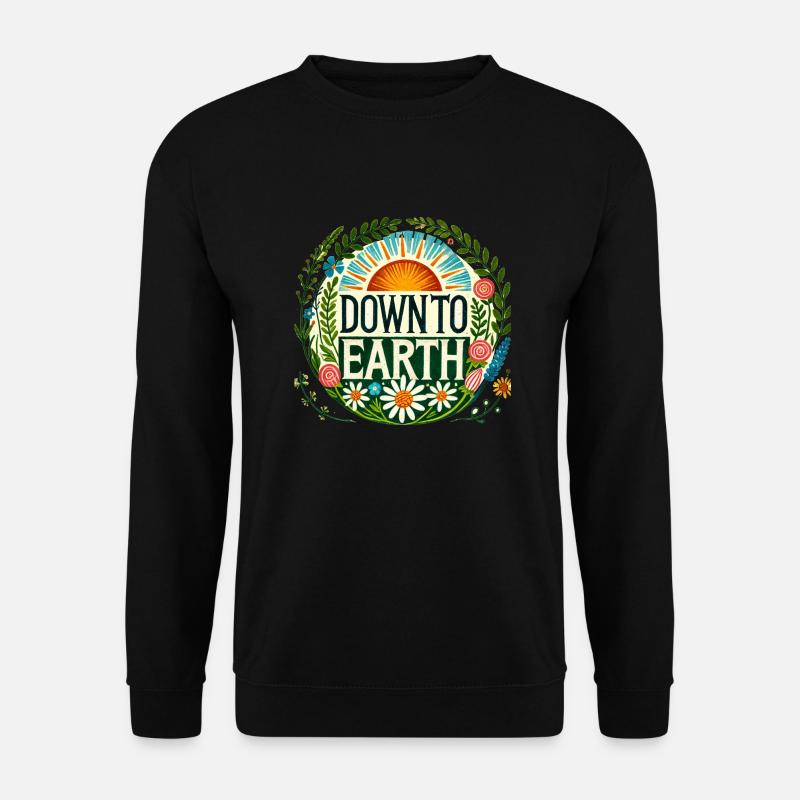 Bodenständig - Unisex Pullover - Schwarz
