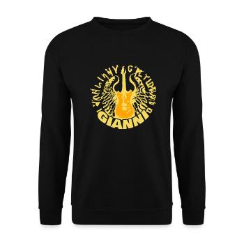 Cadeau pour Gianni - Sweat-shirt Unisexe - noir - Devant - Alina (178cm) & Michal (187cm)