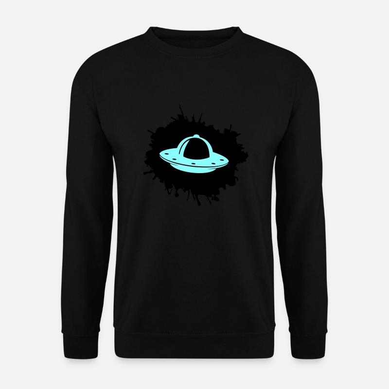 Ufo Klecks - Unisex Pullover - Schwarz