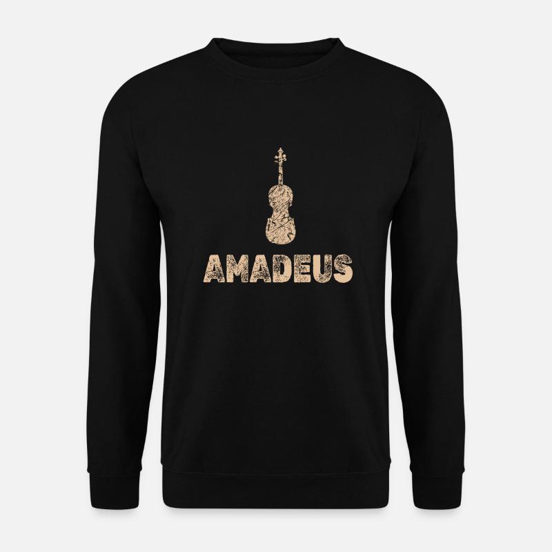 Bratsche Amadeus - Unisex Pullover - Schwarz