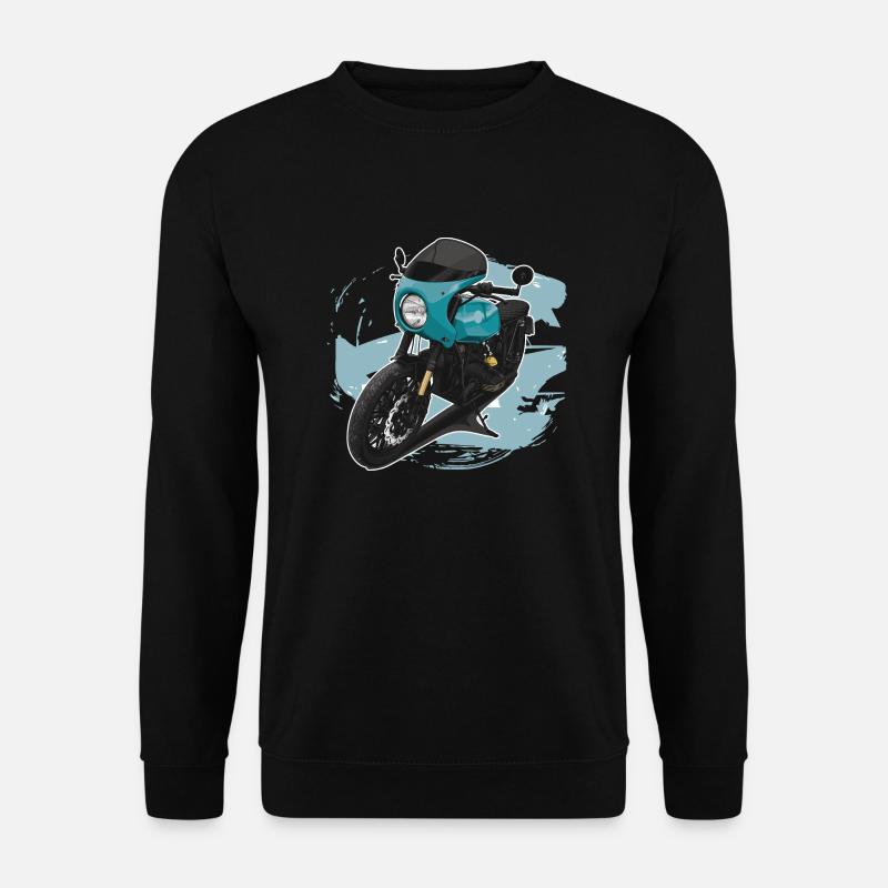Bobber // Custom // Motorcycle - Unisex Sweatshirt - black
