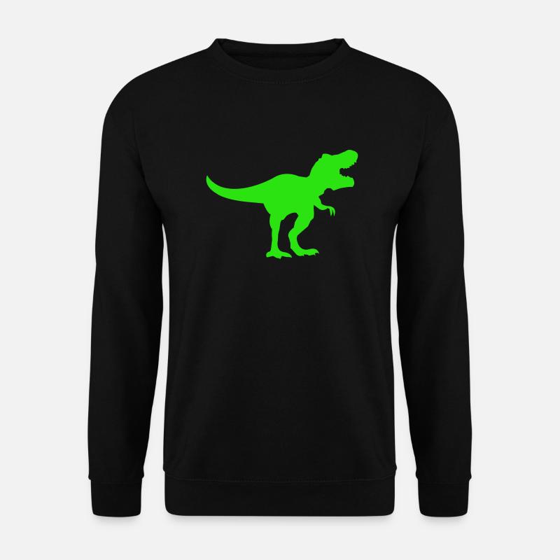 Dinosaurier T-rex - Unisex Pullover - Schwarz
