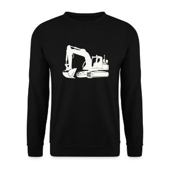 Bagger - Unisex Pullover - Schwarz - Vorne - Alina (178cm) & Michal (187cm)