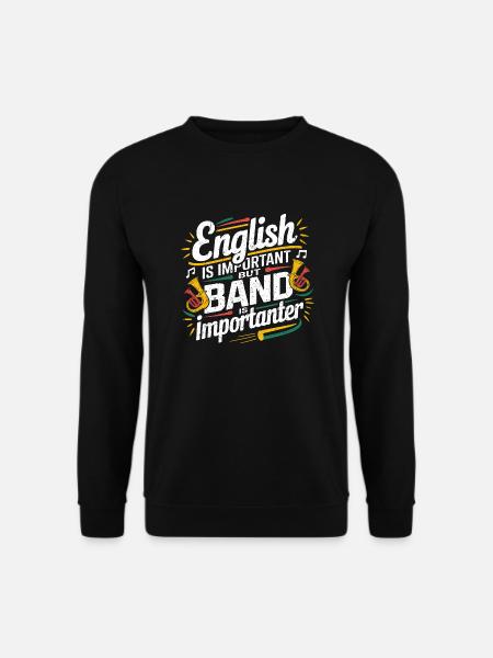 Humor für Musikfans - Unisex Pullover - Schwarz