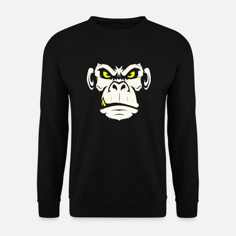monkey2 01 - Unisex Sweatshirt - black