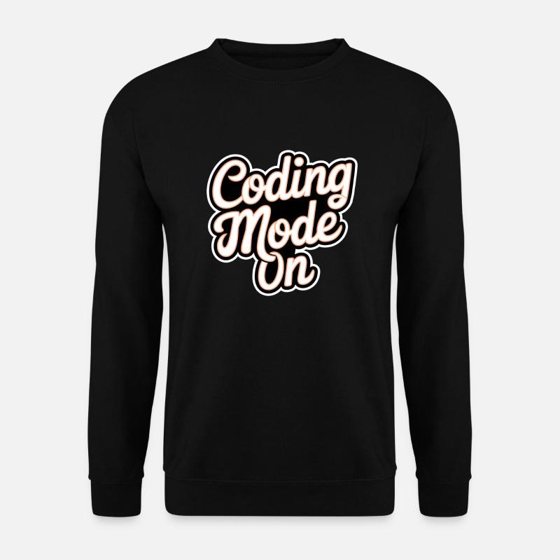 Coding Mode On 17 - Unisex Pullover - Schwarz
