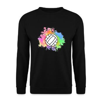 Joueurs de handball Handball - Sweat-shirt Unisexe - noir - Devant - Alina (178cm) & Michal (187cm)
