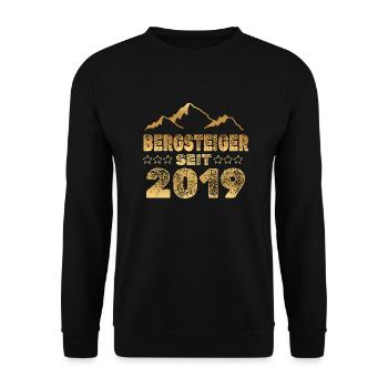 2019 - Unisex Pullover - Schwarz - Vorne - Alina (178cm) & Michal (187cm)
