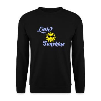 Little Sunshine - Unisex Pullover - Schwarz - Vorne - Alina (178cm) & Michal (187cm)
