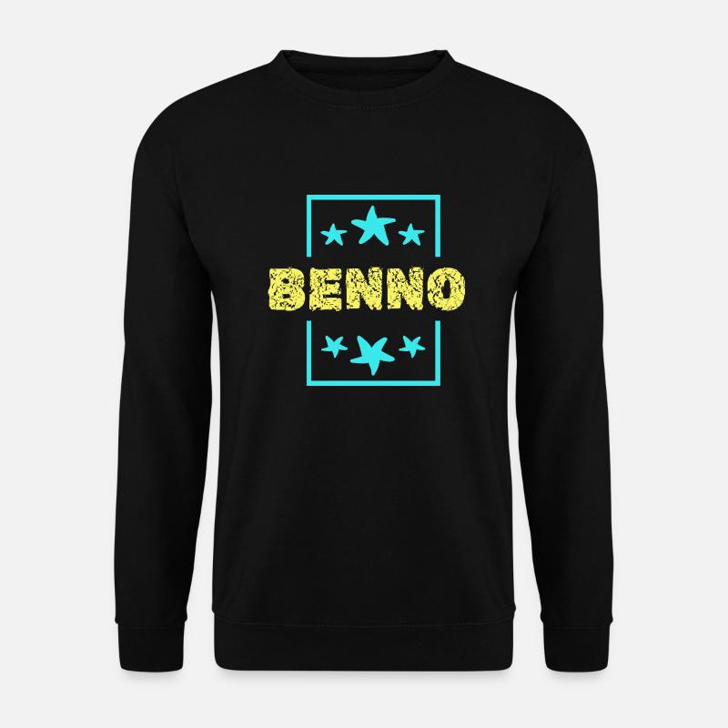 Benno als Benno - Unisex Pullover - Schwarz
