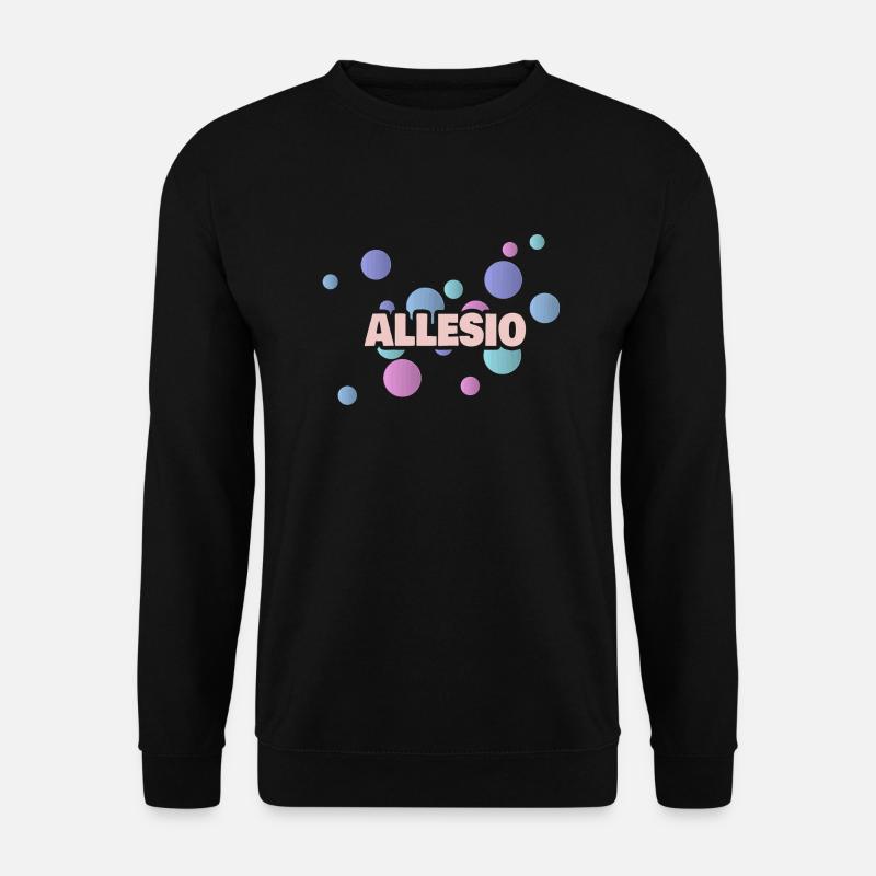 Allesio - Unisex Pullover - Schwarz