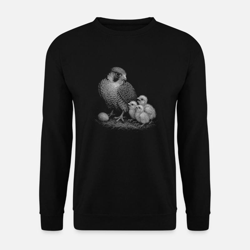 Wanderfalke - Unisex Pullover - Schwarz