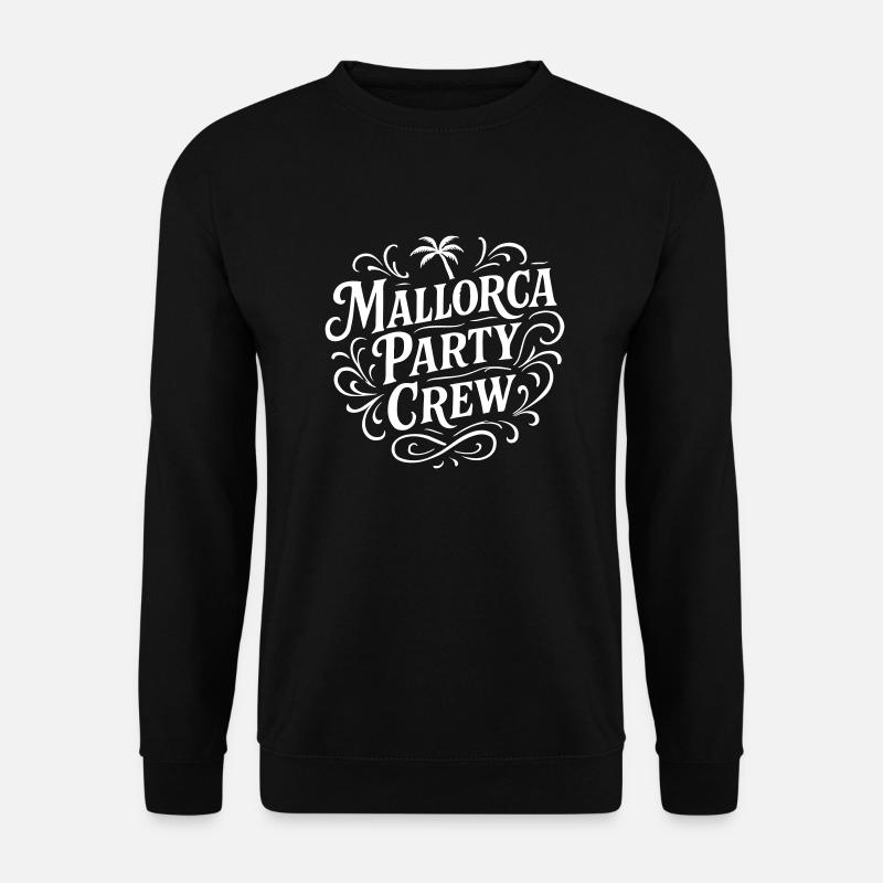 Mallorca Party Crew - Unisex Pullover - Schwarz