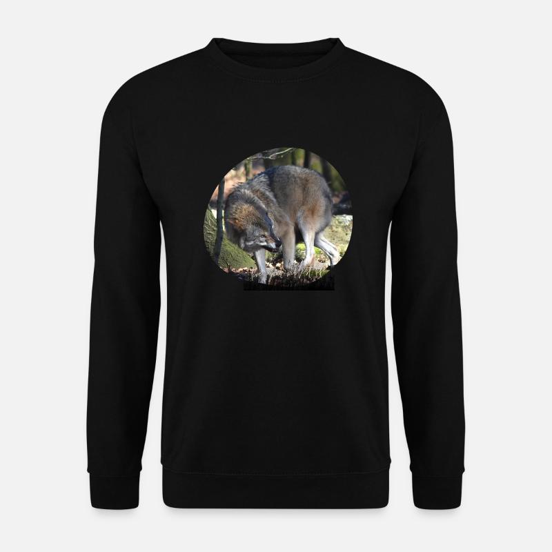 Wolf Love - Unisex Sweatshirt - black