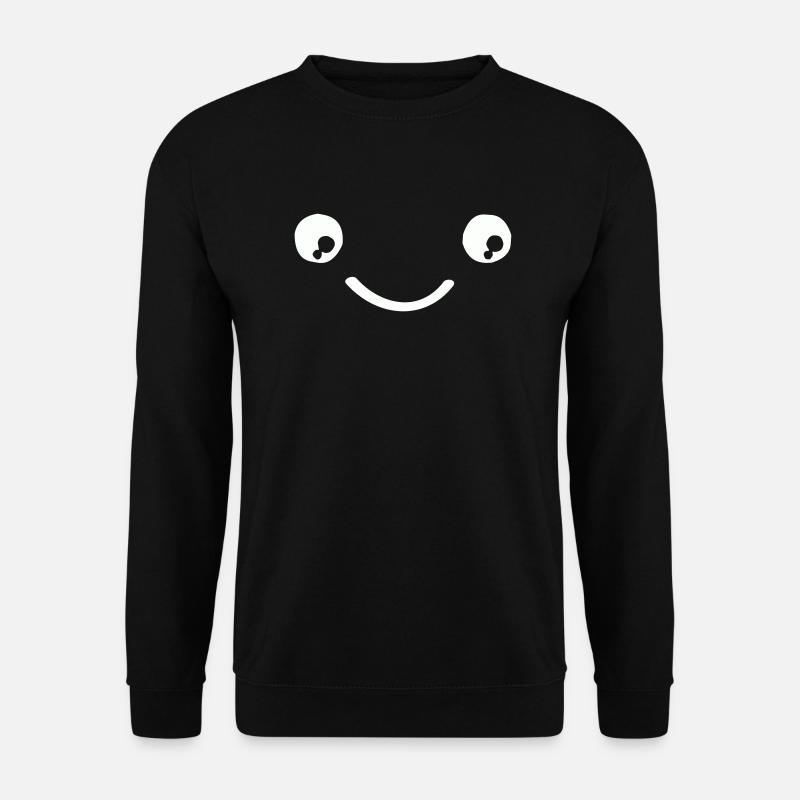 smileface - Unisex Sweatshirt - black