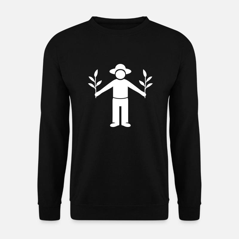 Farmer Bauer - Unisex Pullover - Schwarz