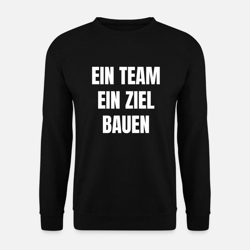 Team Team Group Building - Unisex Sweatshirt - black