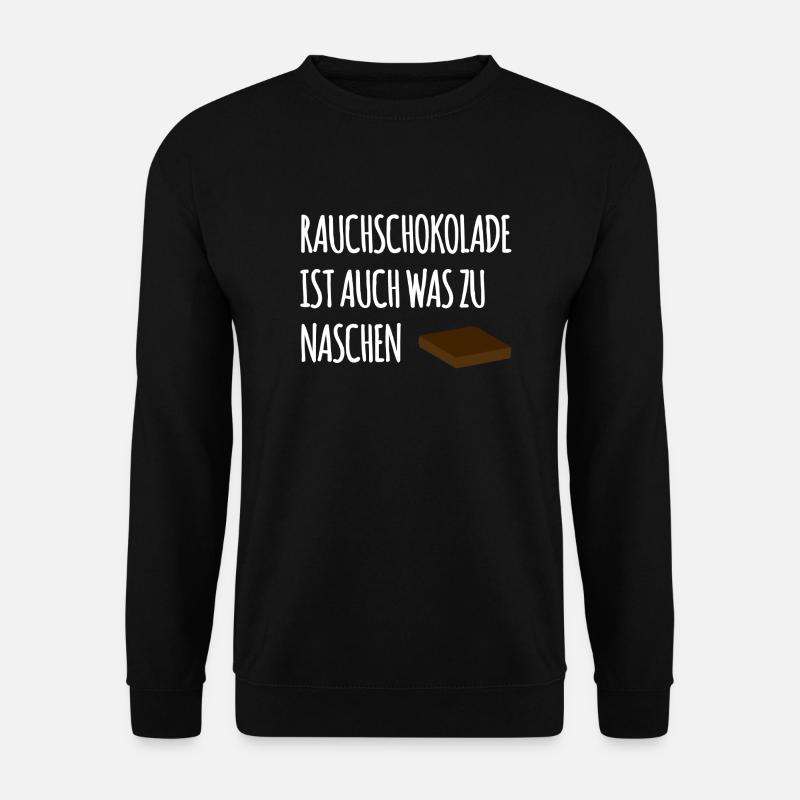 Rauchschokolade - Unisex Pullover - Schwarz