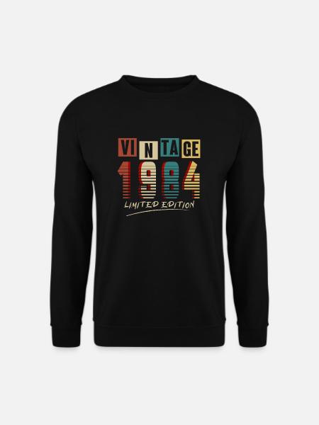 Jahrgang 1984: Limitierte Auflage - 41. Jubiläum. - Unisex Pullover - Schwarz