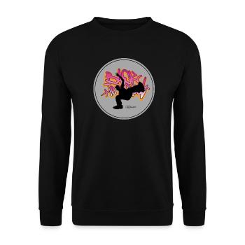 Just dance - Unisex Pullover - Schwarz - Vorne - Alina (178cm) & Michal (187cm)