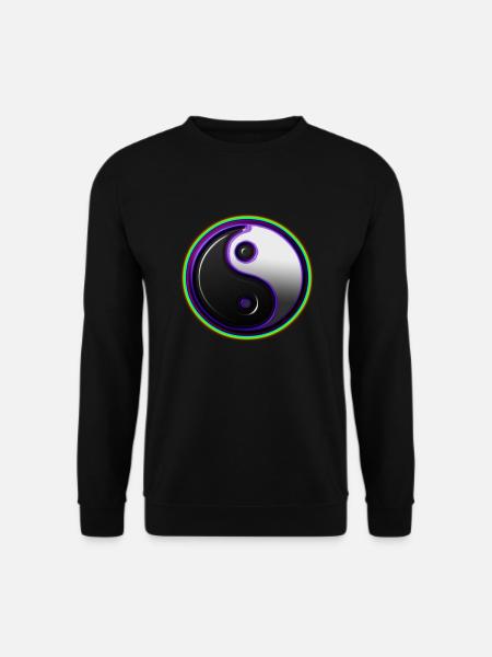 Ying Yang spirit - Unisex Sweatshirt - black