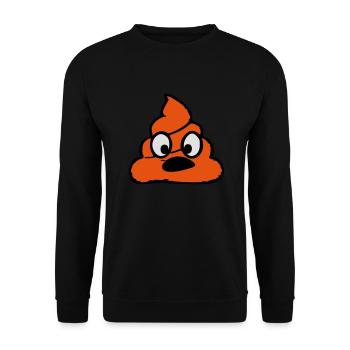 Scheiße - Unisex Pullover - Schwarz - Vorne - Alina (178cm) & Michal (187cm)